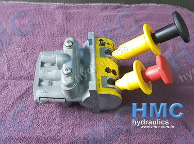 DAV-1203-02 - BR-2... Valvula Pneumática para Basculante - Pneumatic Valve for Asphalt Drivers