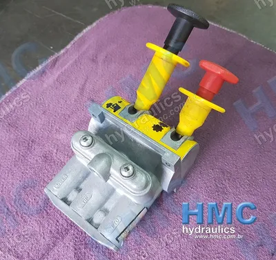  DAV-1203-02 - BR-25939 - M4G 3V6 Valvula Pneumática para Basculante - Pneumatic Valve for Asphalt Drivers - 3